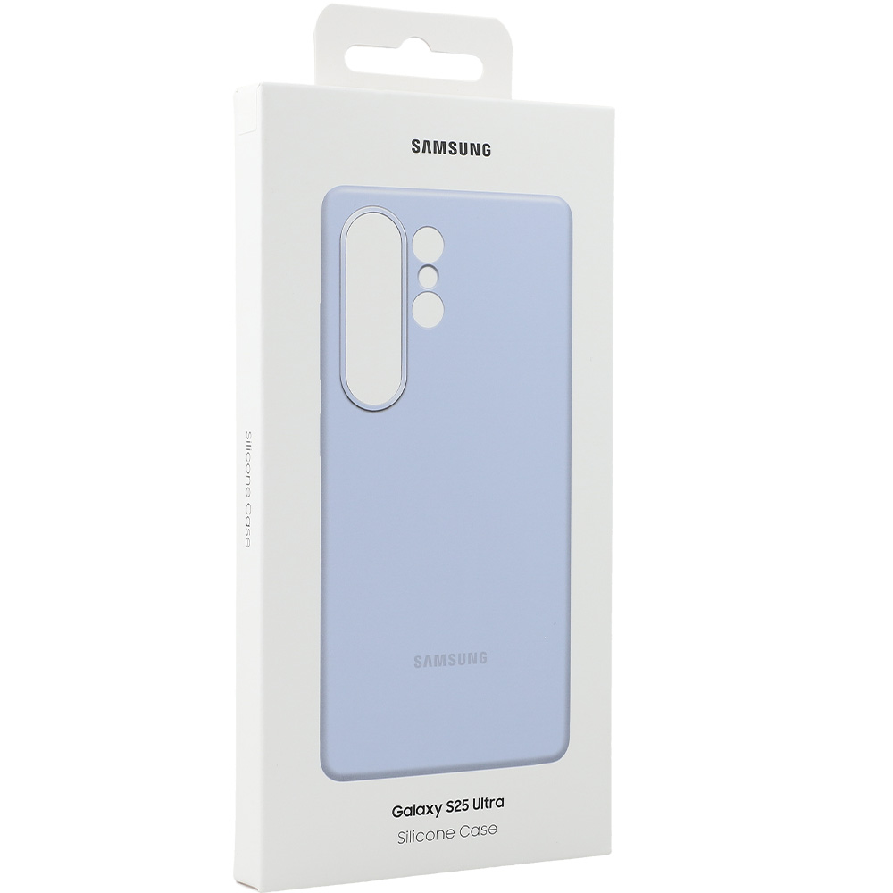 Etui Samsung Silicone Case do Galaxy S25 Ultra, jasnoniebieskie